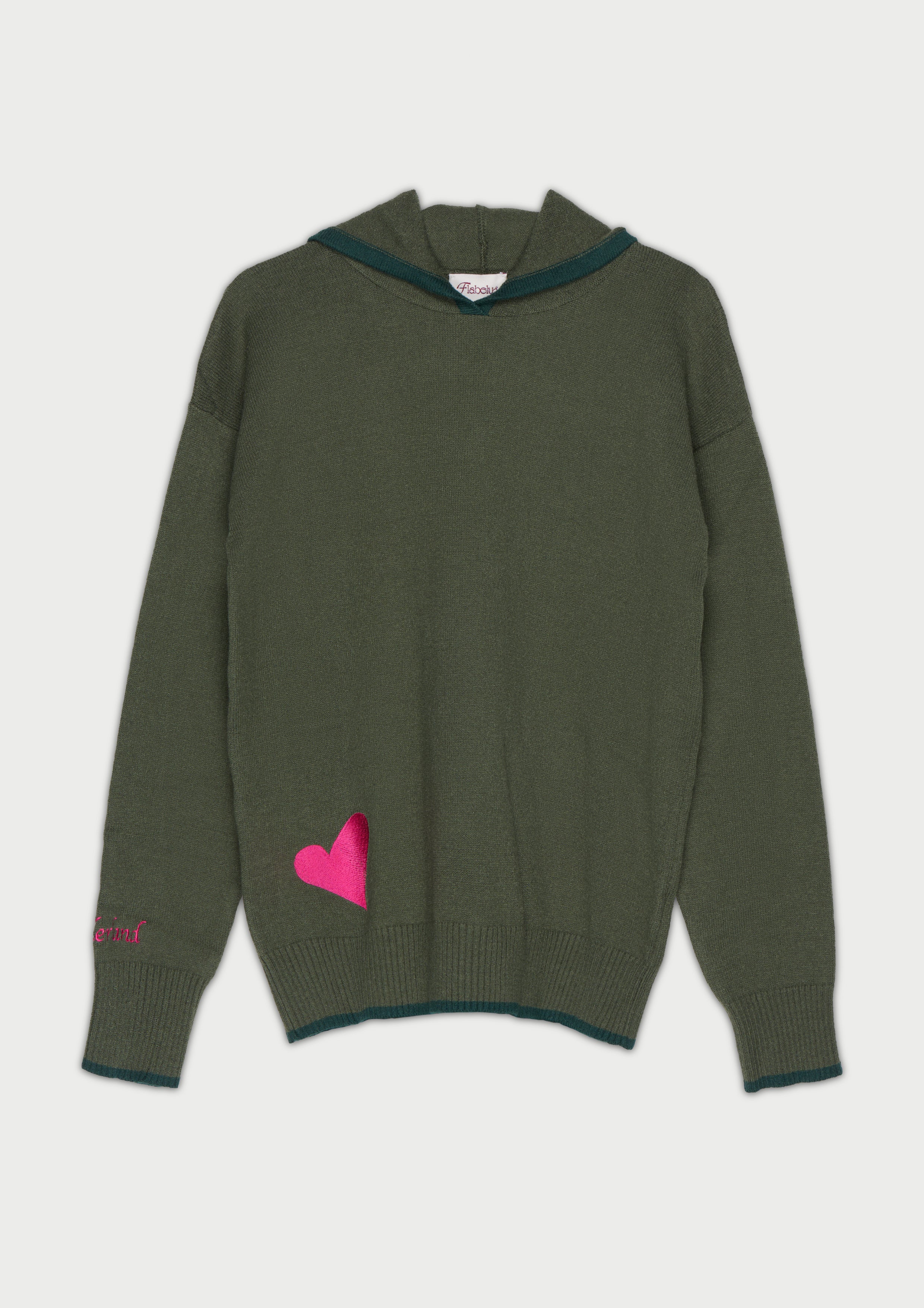DORMOUSE HOODED JUMPER KHAKI