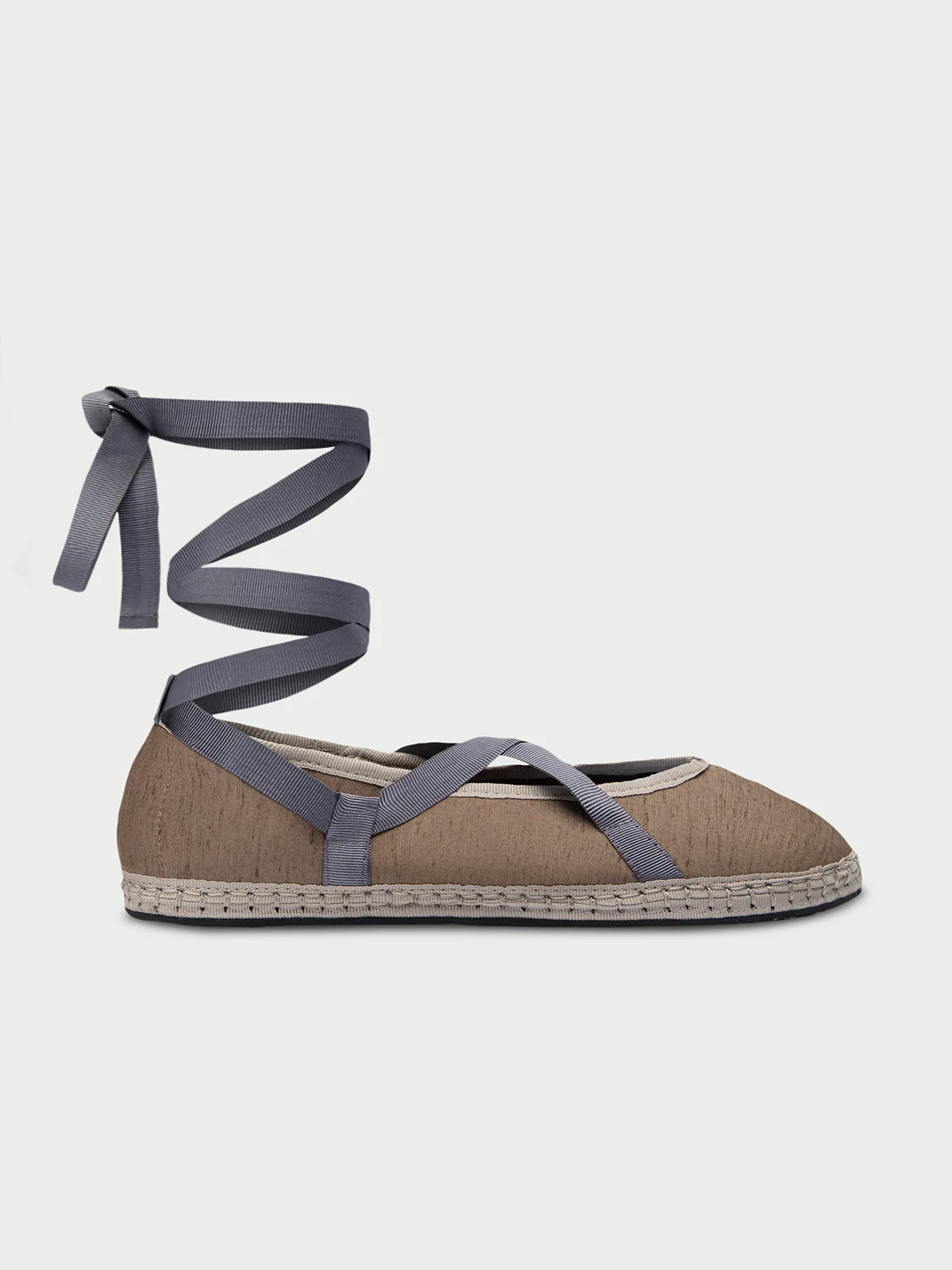 Eichiro Silk Ribbon Grey