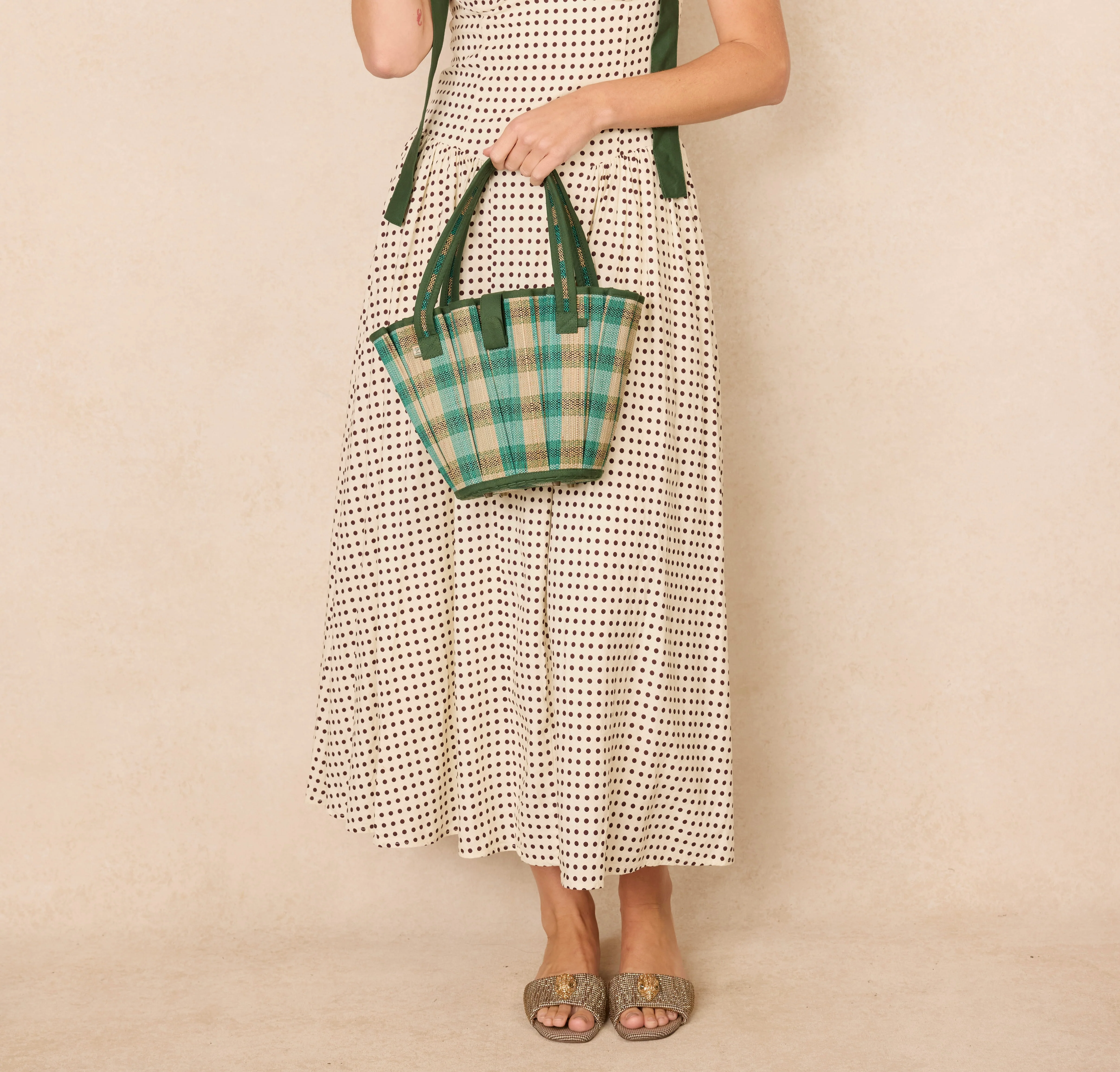 Emerald Coastline- Mini Tropez Tote - Image 2