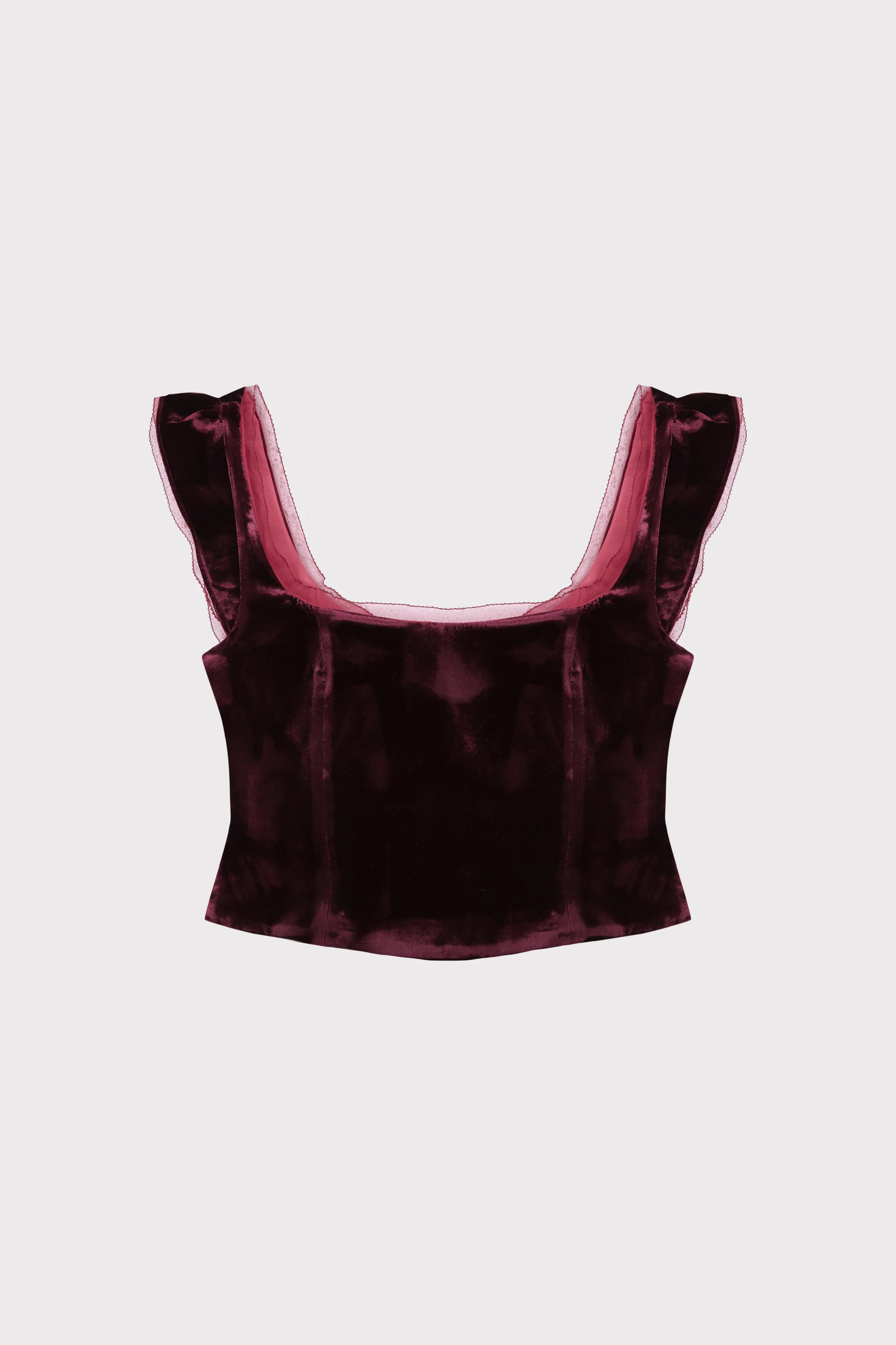 Enchant Bind Wine Corset