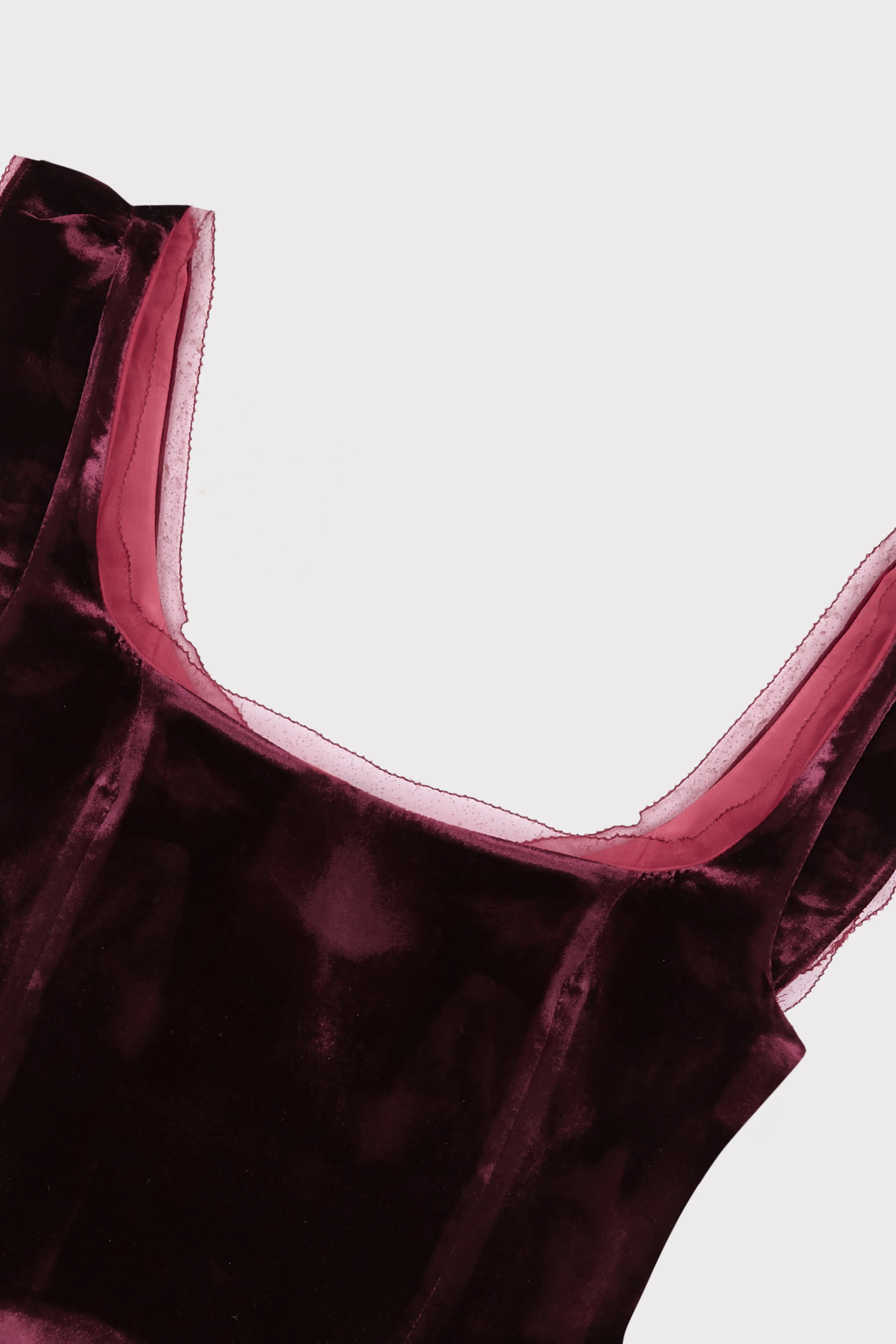 Enchant Bind Wine Corset - Image 2