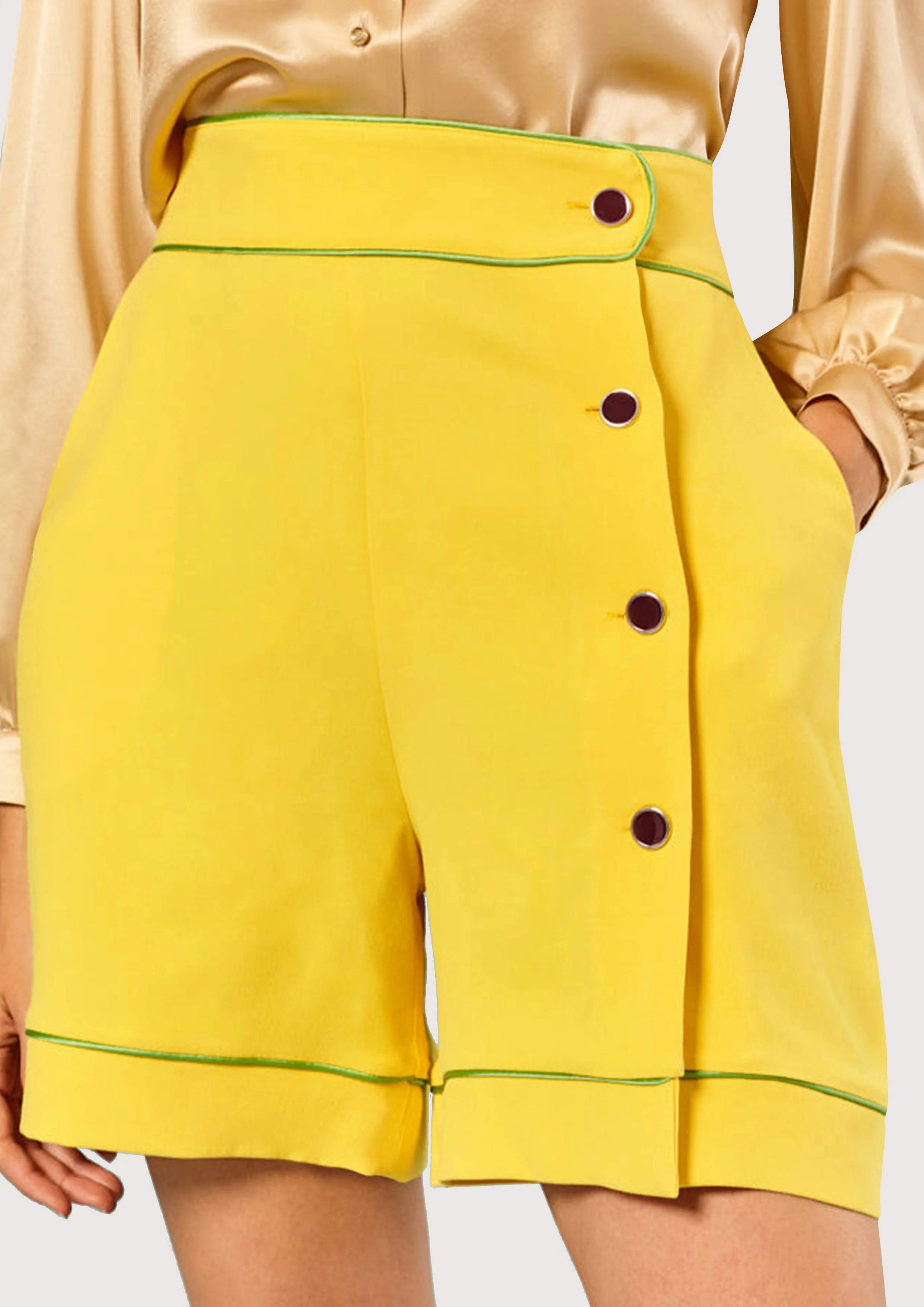 Golf Yellow Shorts - Image 3