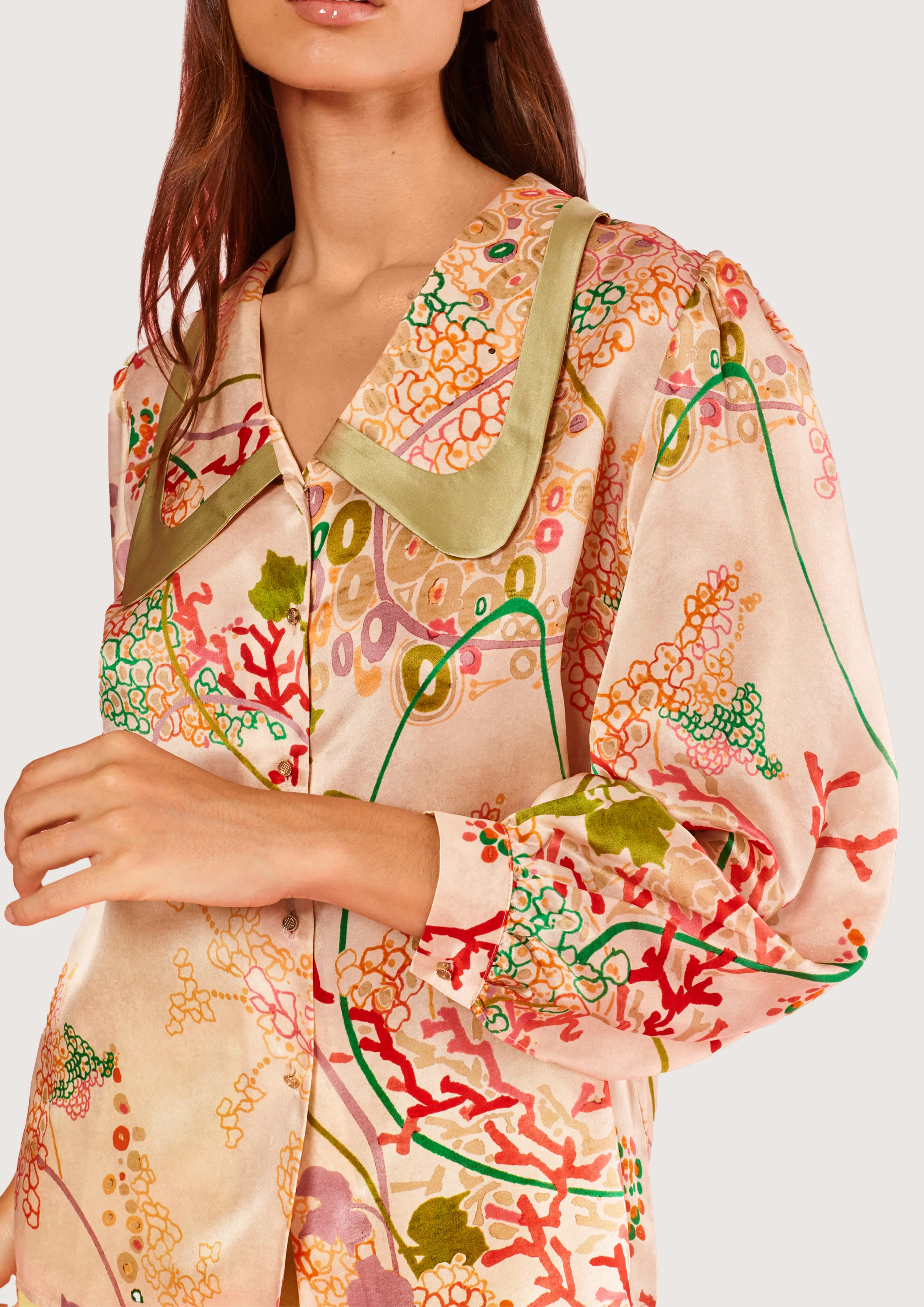 Jeanne Baseball Blouse - Image 2