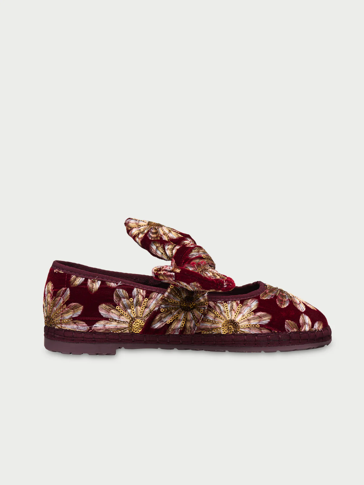Lyra Petal Burgundy - Image 2