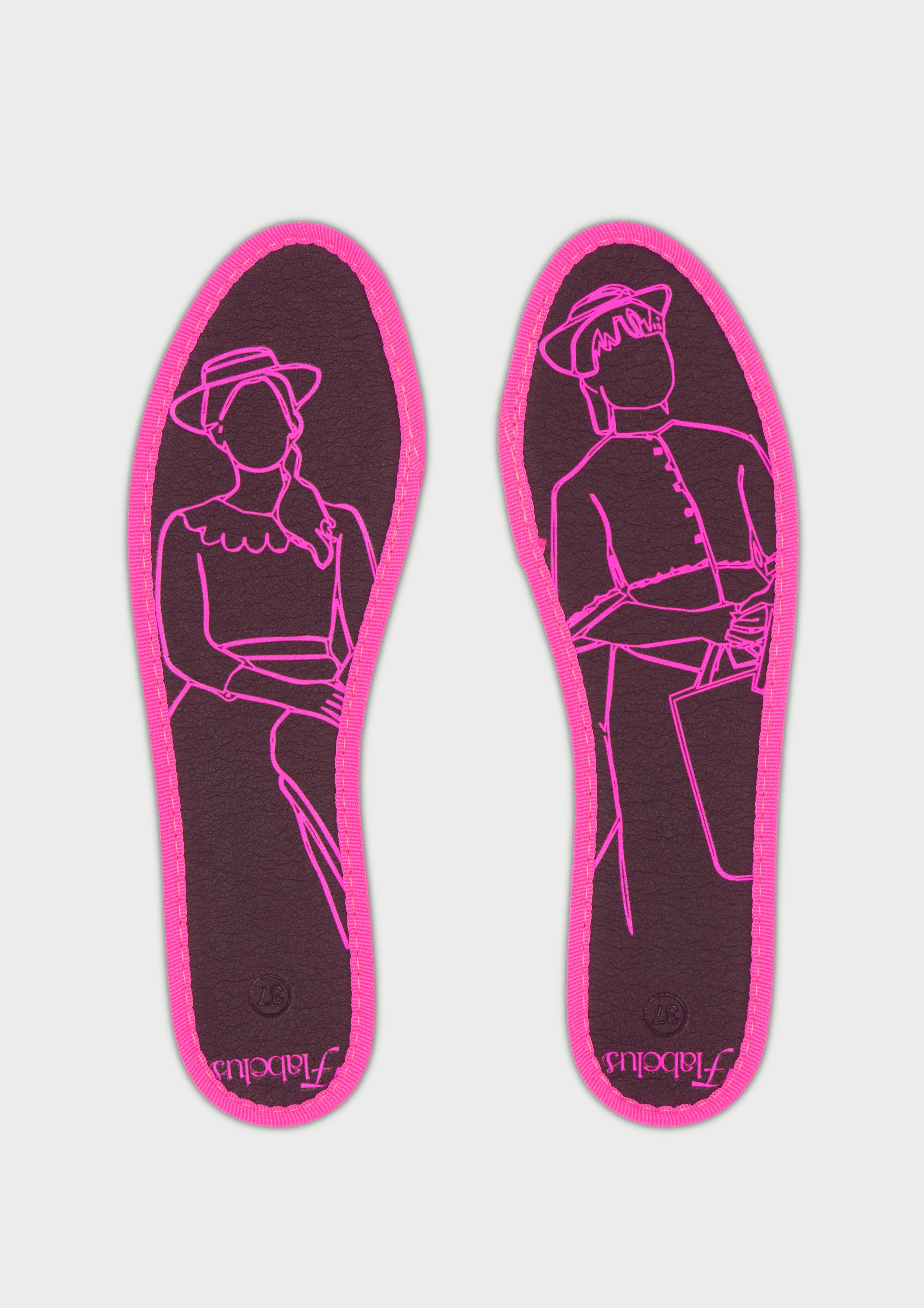 Mujercitas Insole Pink