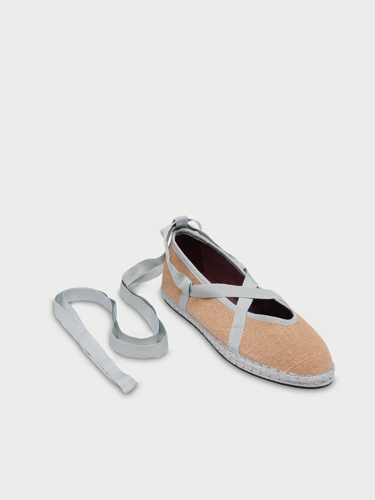 Ribbon Linen Grey - Image 2
