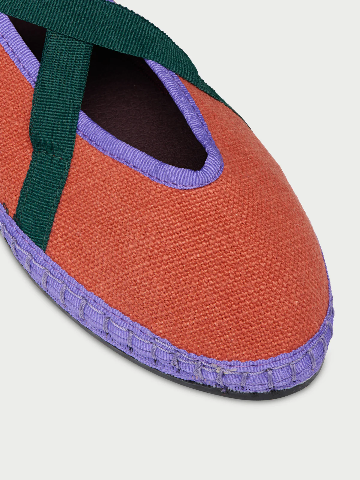 Ribbon Linen Teja & Green - Image 3
