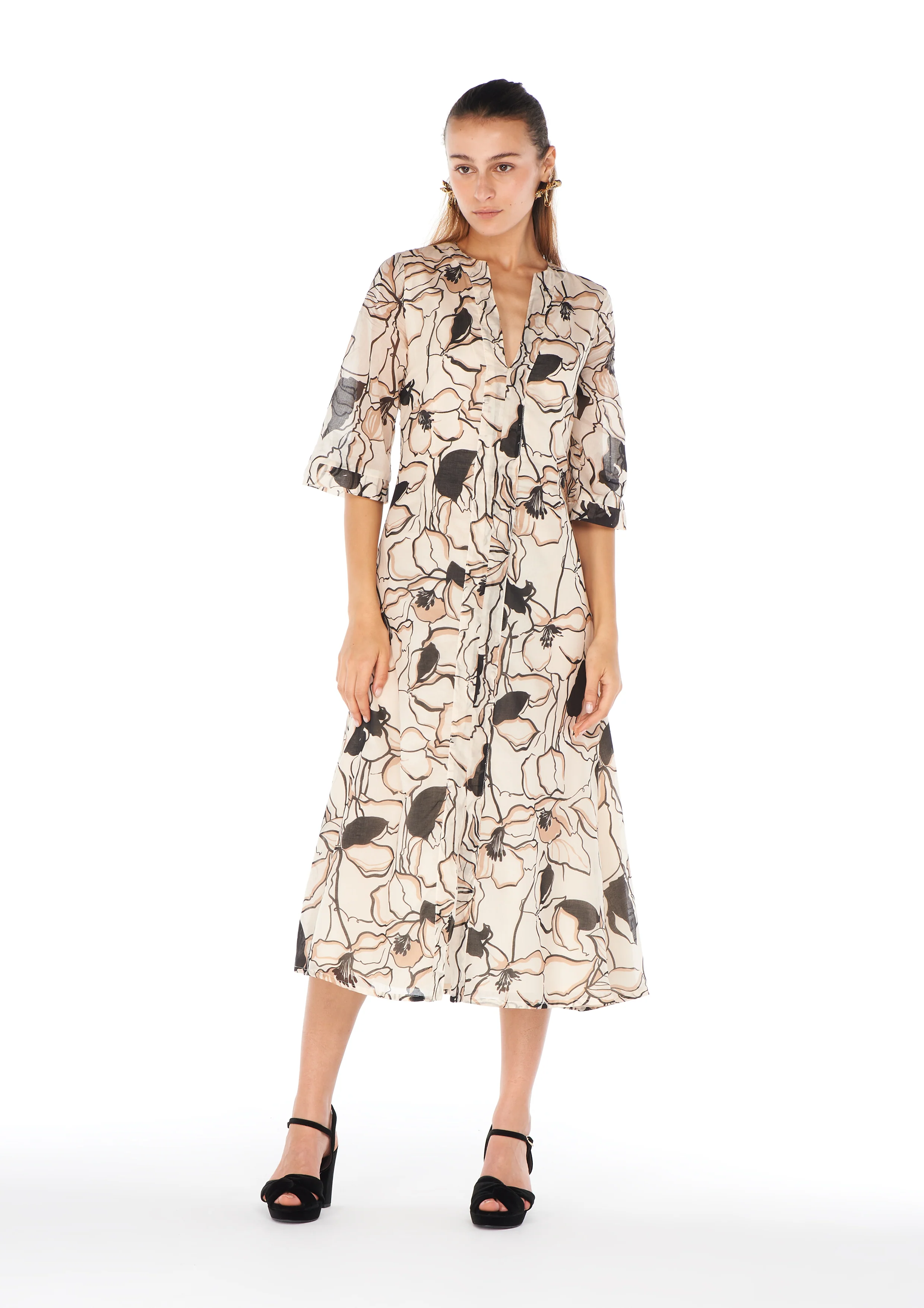 Yao Beige Kaftan